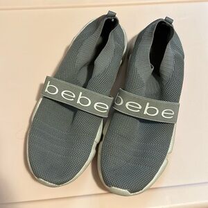 Bebe Lace-less tennis shoes